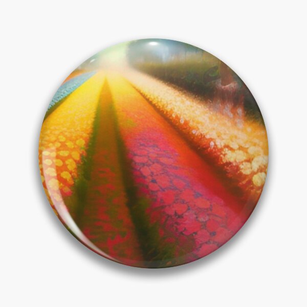 Item preview, Carlsbad Flower Fields Watercolor designed and sold by Places On Earth.