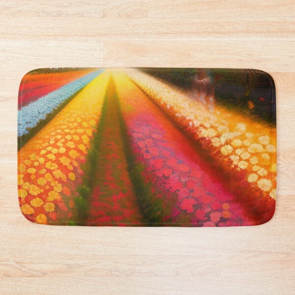 Item preview, Carlsbad Flower Fields Watercolor designed and sold by Places On Earth.
