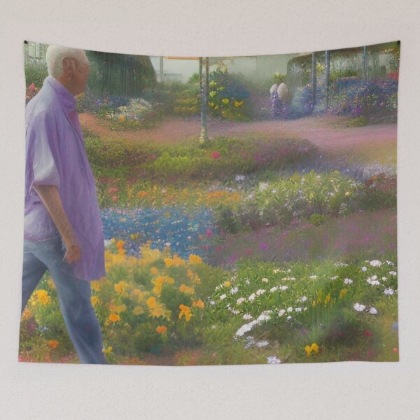Item preview, Carlsbad Flower Fields Painting designed and sold by Places On Earth.