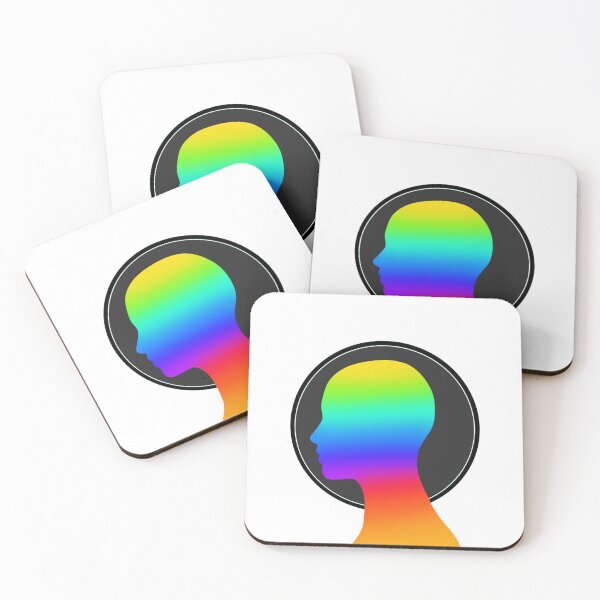 Item preview, Colorful head silhouette designed and sold by Sunwang.