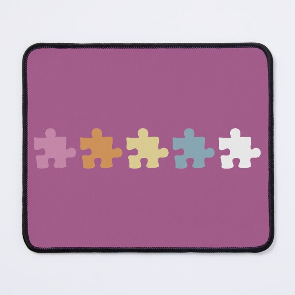 Item preview, Five middle objects puzzle pattern 7 designed and sold by LemonCreamyyyy.