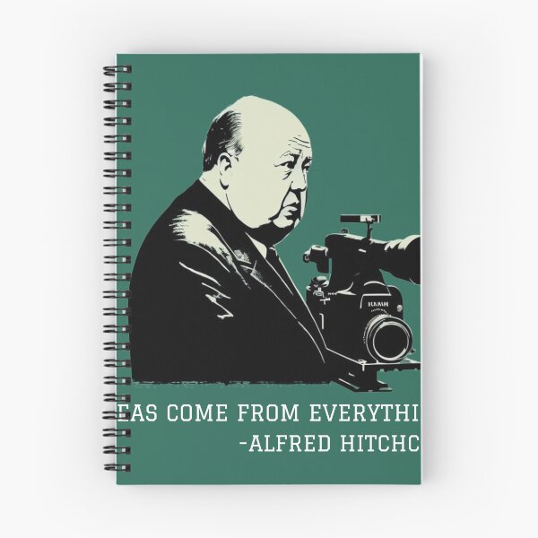 Item preview, Alfred Hitchcock Illustration designed and sold by MeowStore21.