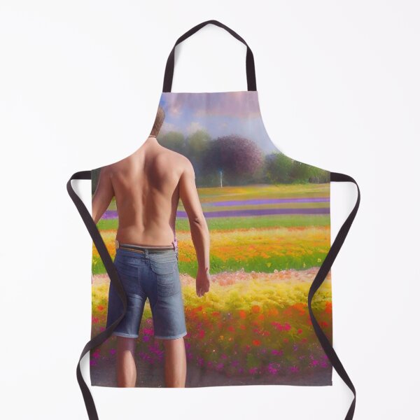 Item preview, Handsome Man Carlsbad Flower Fields California designed and sold by Places On Earth.