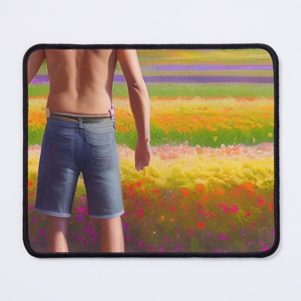 Item preview, Handsome Man Carlsbad Flower Fields California designed and sold by Places On Earth.