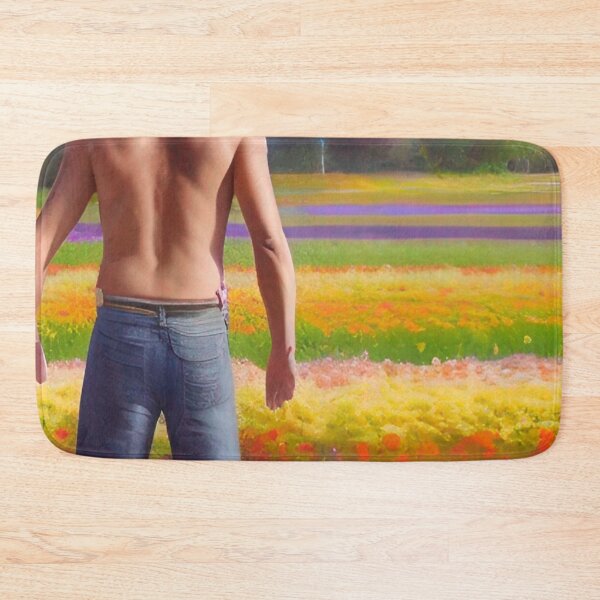Item preview, Handsome Man Carlsbad Flower Fields California designed and sold by Places On Earth.
