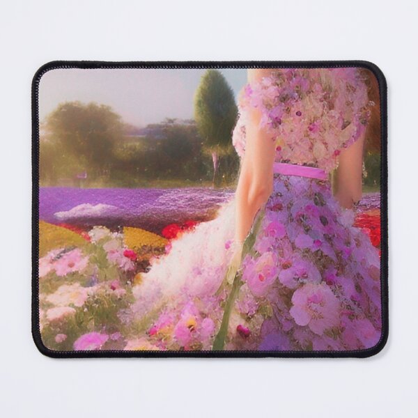 Item preview, Flowery Dress Woman Carlsbad Flower Fields designed and sold by Places On Earth.