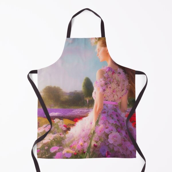 Item preview, Flowery Dress Woman Carlsbad Flower Fields designed and sold by Places On Earth.