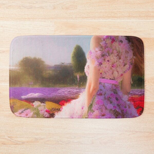 Item preview, Flowery Dress Woman Carlsbad Flower Fields designed and sold by Places On Earth.