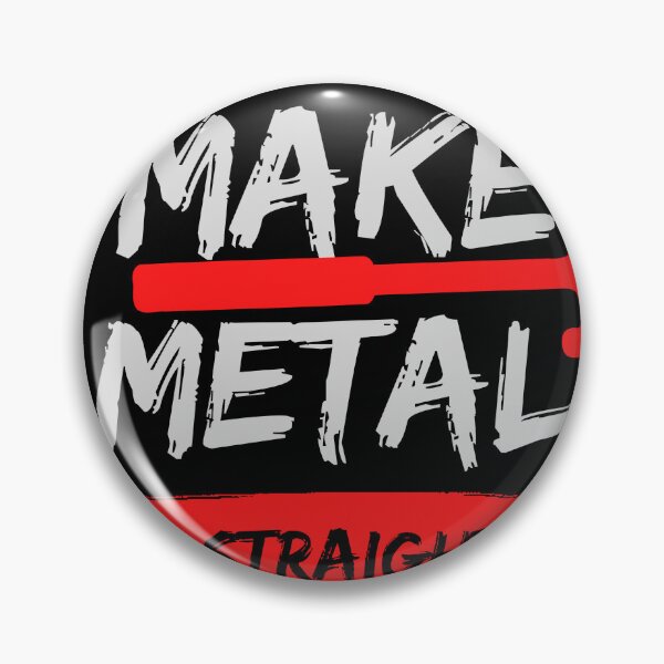 Item preview, Make Metal Straight Again designed and sold by kakashi-sama.