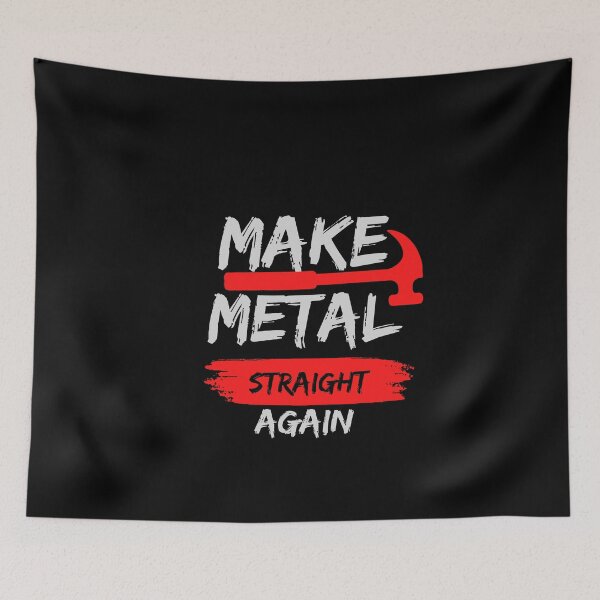 Item preview, Make Metal Straight Again designed and sold by kakashi-sama.