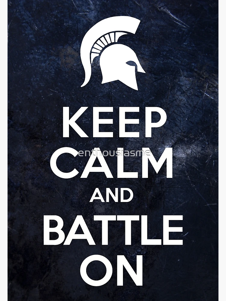 KEEP CALM AND THIS IS SPARTA!  Keep calm, Calm, School spirit days