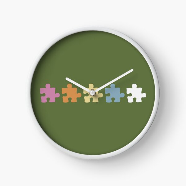 Item preview, Five middle objects puzzle pattern 9 designed and sold by LemonCreamyyyy.