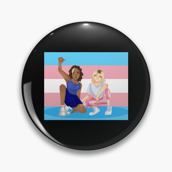 Item preview, Kuina and Chishiya Trans flag ) designed and sold by PoisonsAndSuspi.