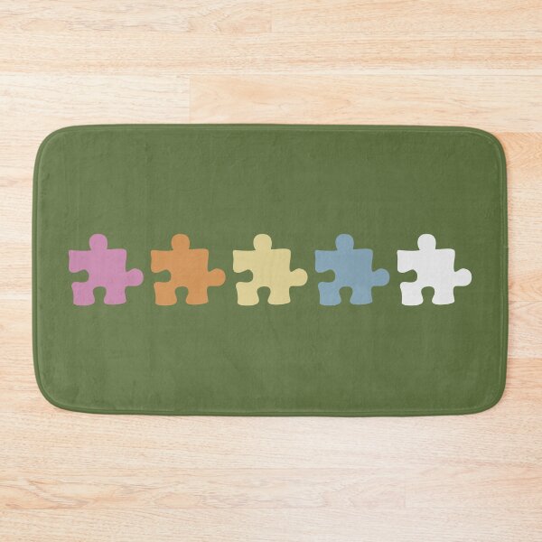 Item preview, Five middle objects puzzle pattern 9 designed and sold by LemonCreamyyyy.
