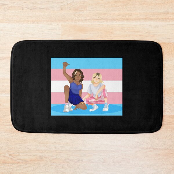 Item preview, Kuina and Chishiya Trans flag ) designed and sold by PoisonsAndSuspi.