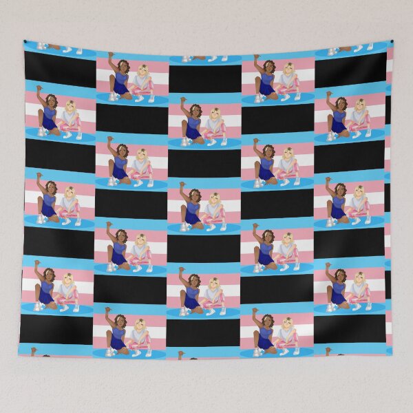 Item preview, Kuina and Chishiya Trans flag ) designed and sold by PoisonsAndSuspi.