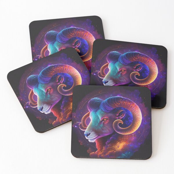 Item preview, Aries Blaze V3: A Zodiac Portrait in a Cosmic Galaxy designed and sold by TheNightLife.