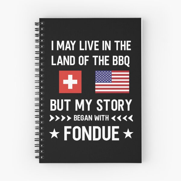 Item preview, I may live in the land of bbq my story is Swiss designed and sold by Curious-Arts.