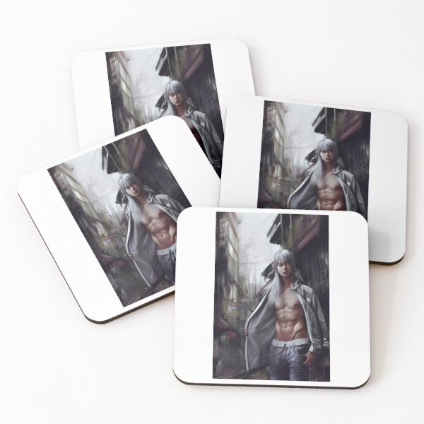 Item preview, Shirtless Shuntaro Chishiya Art designed and sold by PoisonsAndSuspi.