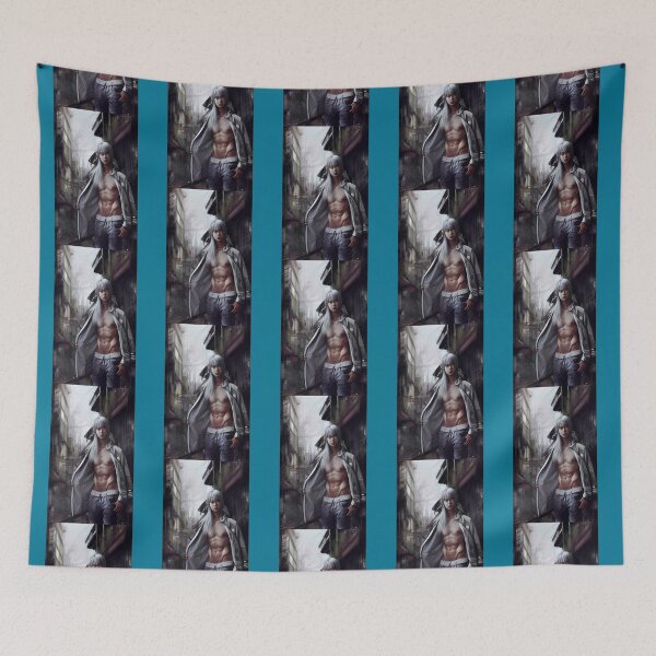 Item preview, Shirtless Shuntaro Chishiya Art designed and sold by PoisonsAndSuspi.