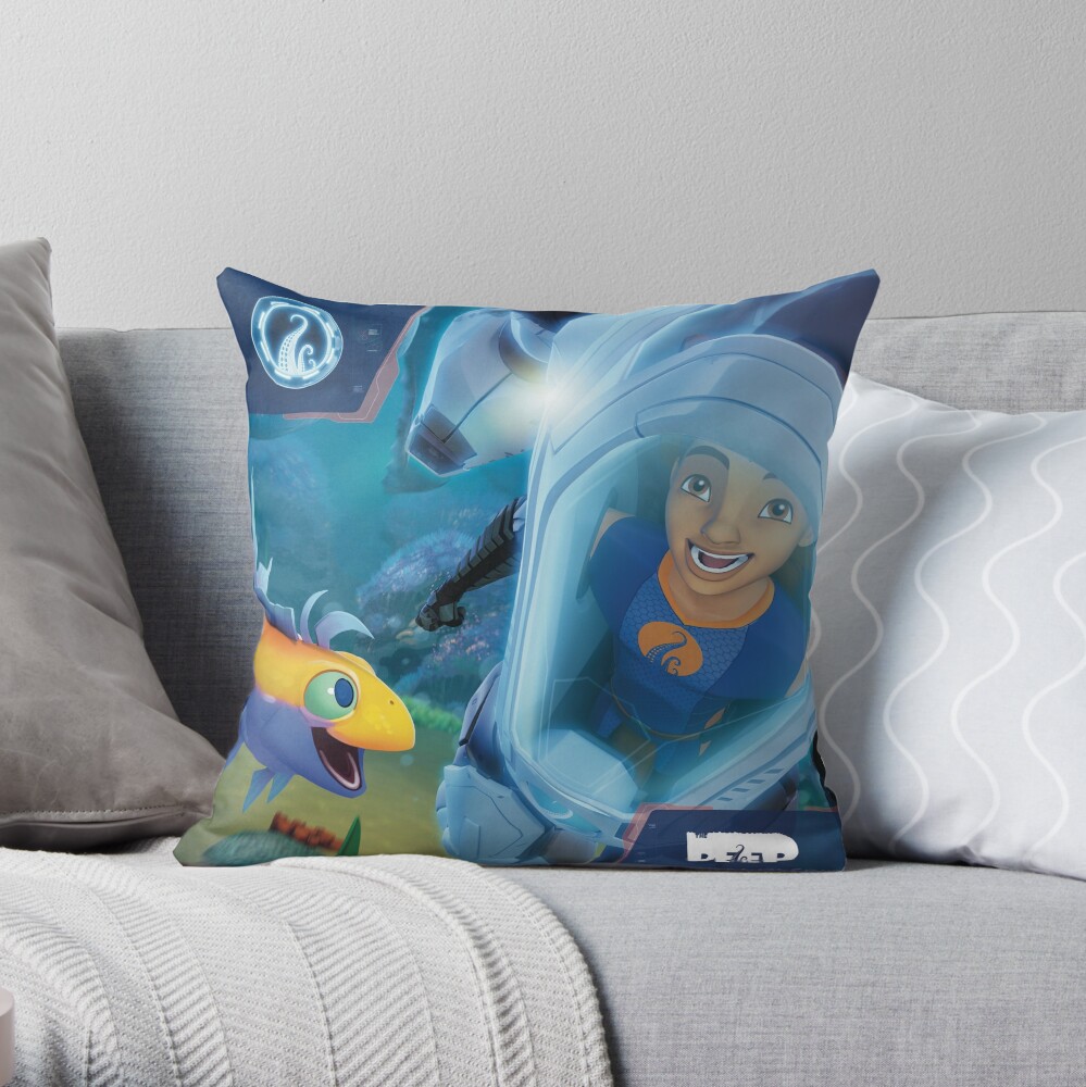 The Deep - Ant & Jeffery Throw Pillow