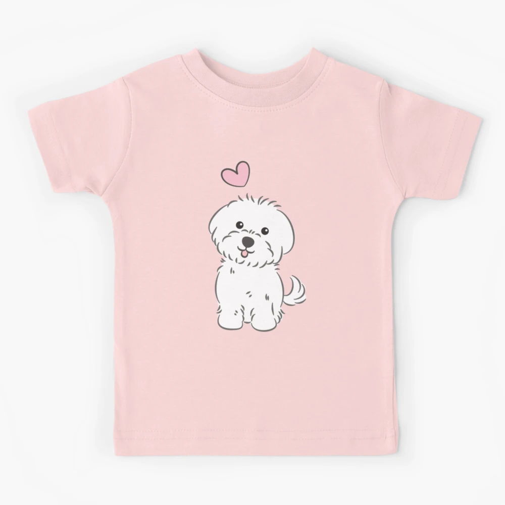 ◆Wai Kei◆ Dog is love Maltese toy short sleeve t-shirt nav Maltese magazine half sleeve T-shirt NAVY - waikei
