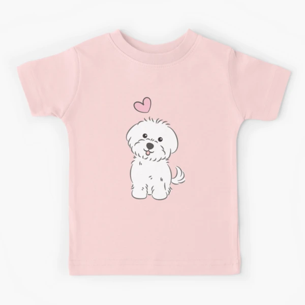 ★WAIKEI★ Dog is love Maltese toy short sleeve t-shirt ligh MUSINSA | WAI KEI Dog is love maltese toy short sleeve t