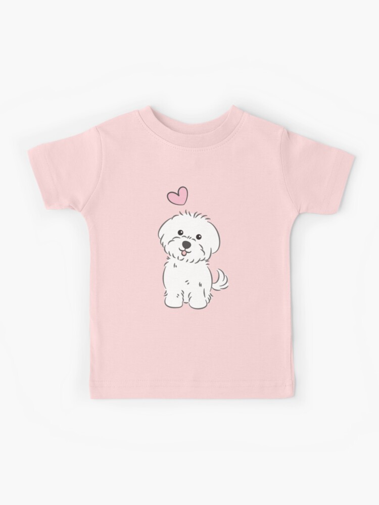 Love Maltese Dog - pink