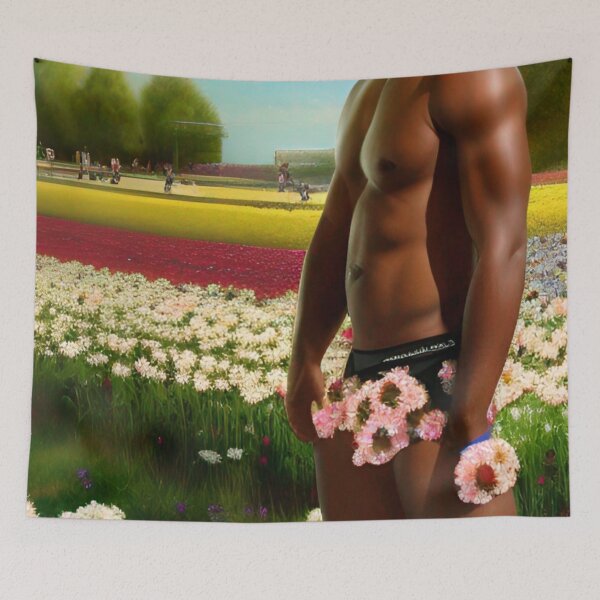 Item preview, Carlsbad Flower Fields Black Hunk designed and sold by Places On Earth.