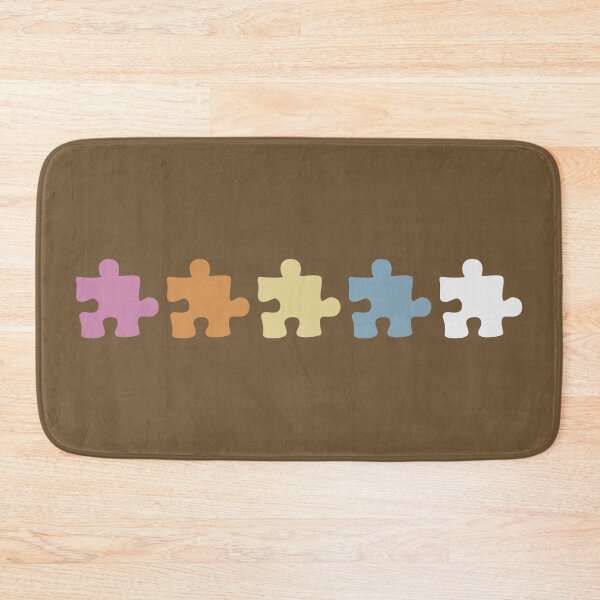 Item preview, Five middle objects puzzle pattern 10 designed and sold by LemonCreamyyyy.