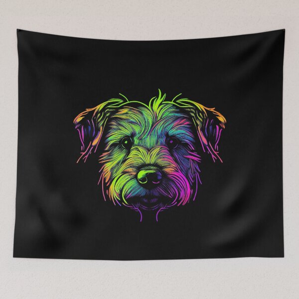 Item preview, Dandie Dinmont Terrier Dog Colorful Paint Splash designed and sold by rafaeltto.