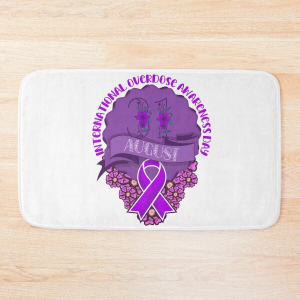 Item preview, INTERNATIONAL OVERDOSE AWARENESS DAY FLORAL RETRO designed and sold by HomeCoquette.