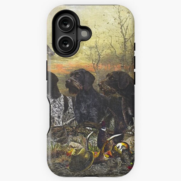 Item preview, The German Wirehaired Pointers, Best hunting dogs  designed and sold by TammyHunterArt.
