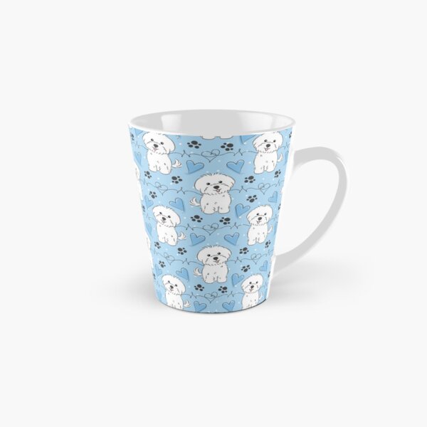 Item preview, Love Maltese Dog - blue designed and sold by Lulupainting.