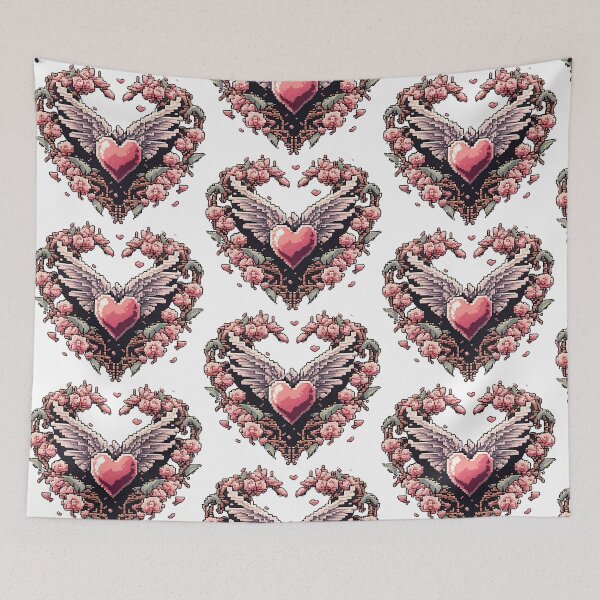Item preview, Pixel art Heart for your love ones! designed and sold by Daimonxart.