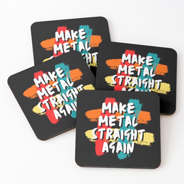 Item preview, Make Metal Straight Again designed and sold by kakashi-sama.