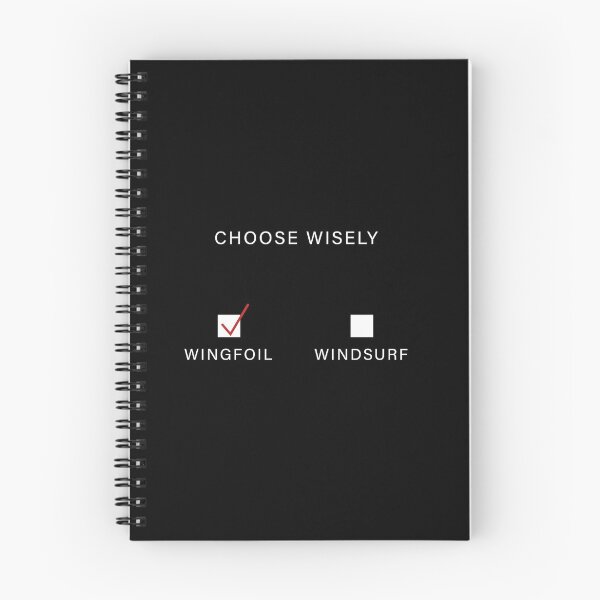 Item preview, Choose wisely Wingfoil windsurf funny designed and sold by Toronta.