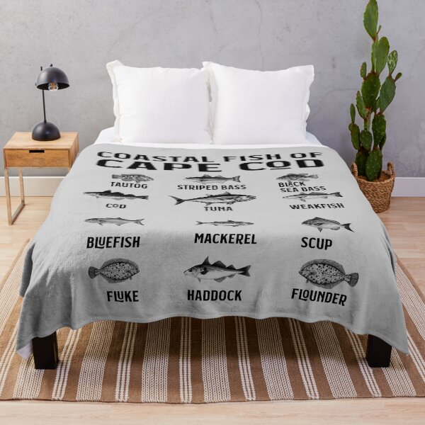 Item preview, Cape Cod Fishing Souvenir Coastal Fish Of Cape Cod  designed and sold by funnytshirtemp.