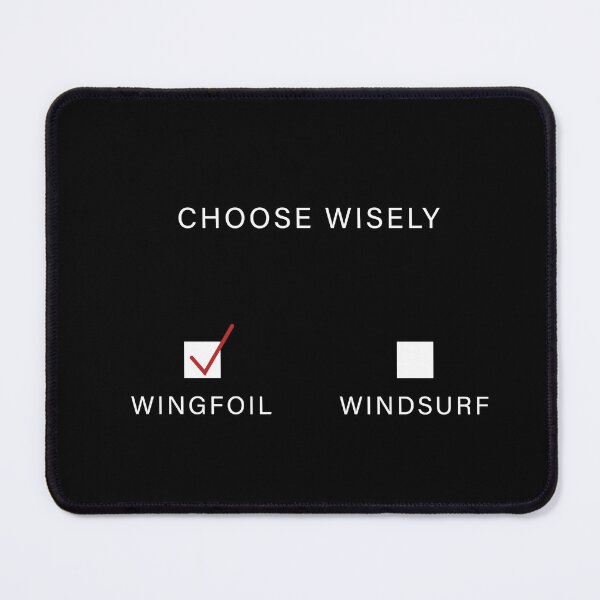 Item preview, Choose wisely Wingfoil windsurf funny designed and sold by Toronta.