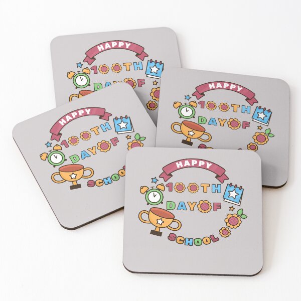 Item preview, Happy 100th Day of School Gift for Students Kids Teachers 100 Days designed and sold by OUSSAMAVIP.