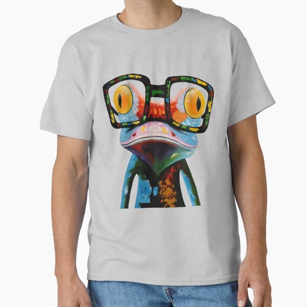 Vista previa del artículo con la obra «Gafas Hipster Rana Nerd», diseñado y vendido por hilda74.