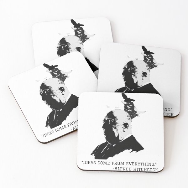 Item preview, Alfred Hitchcock Illustration designed and sold by MeowStore21.
