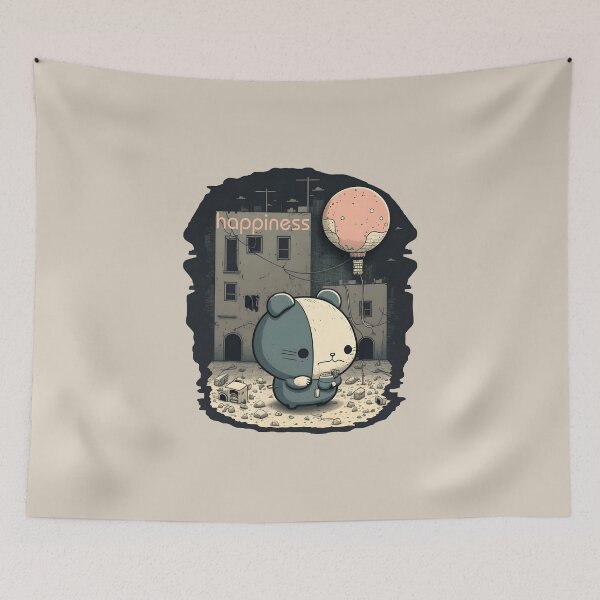 Item preview, Depressed happiness designed and sold by CuteAndGritty.
