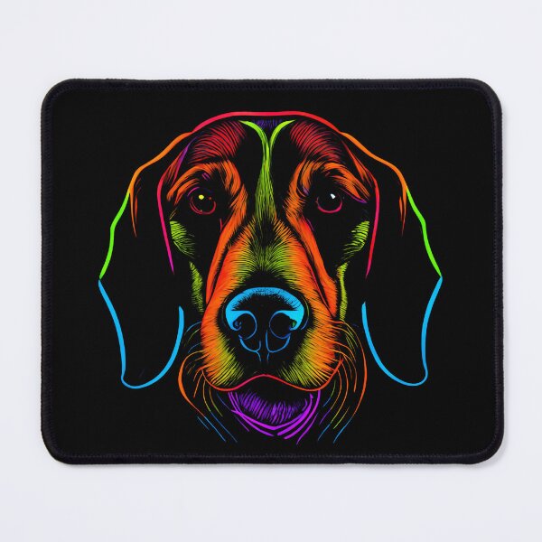 Item preview, English Foxhound Dog Colorful Paint Splash designed and sold by rafaeltto.