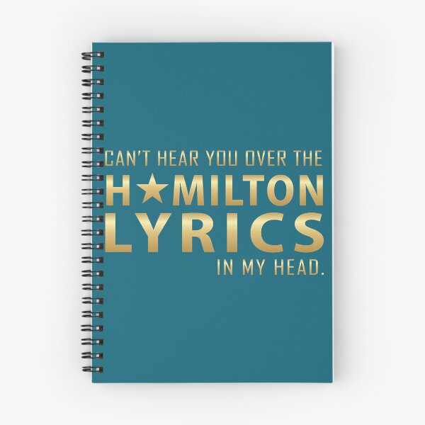 Item preview, Can_t hear you over the Hamilton lyrics in my head designed and sold by customtcket06s.