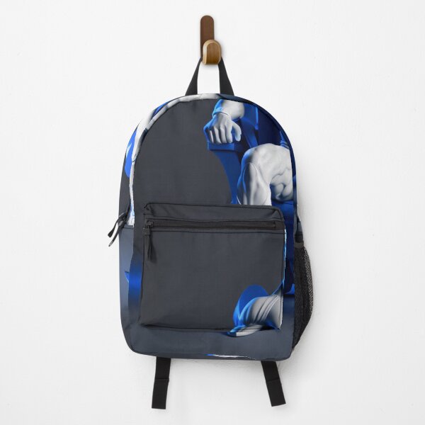 Artikelvorschau, Blauer mächtiger König-Leinwanddruck Bunte moderne digitale Kunst entworfen und verkauft von Acnologiaa.