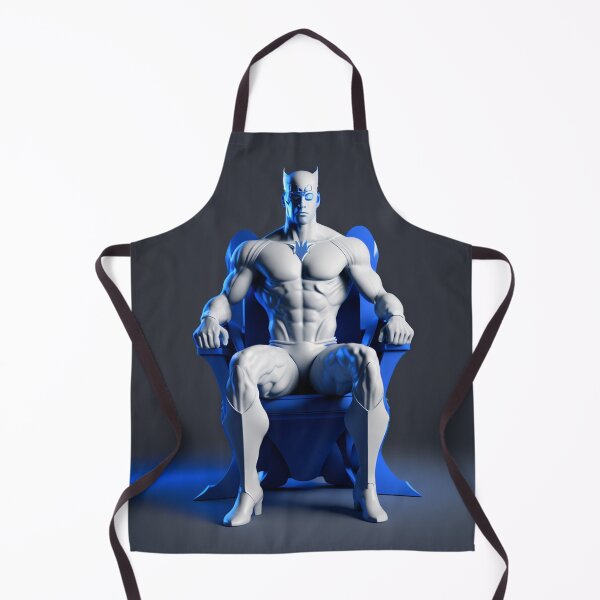 Artikelvorschau, Blauer mächtiger König-Leinwanddruck Bunte moderne digitale Kunst entworfen und verkauft von Acnologiaa.