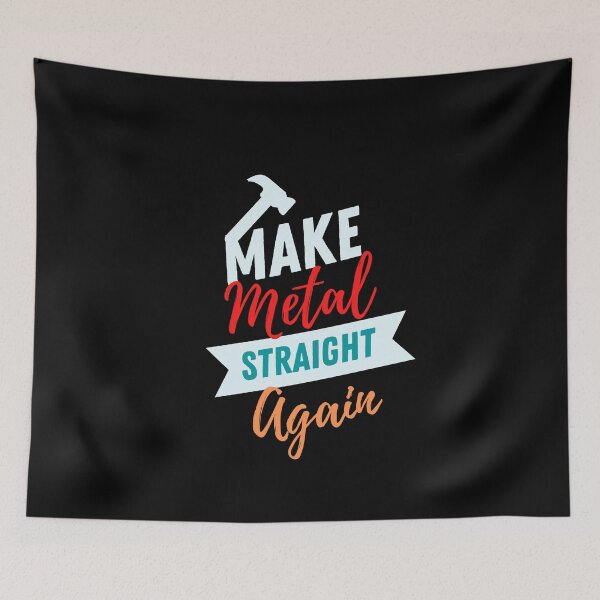 Item preview, Make Metal Straight Again designed and sold by kakashi-sama.