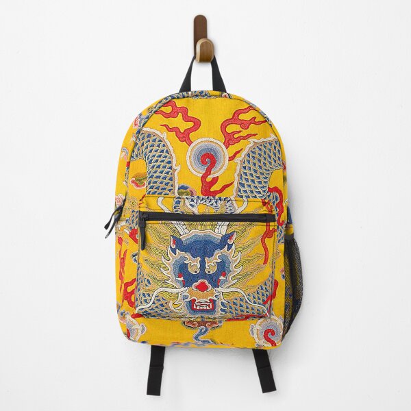 Item preview, Vintage Yellow & Blue Empress Robe Chinese Dragon Embroidery Pattern,traditional Chinese patterns,Antique,china, designed and sold by Tamas Das.