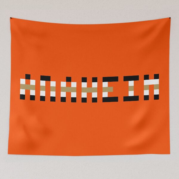 Item preview, Pixel NHL Anaheim on Orange designed and sold by gkillerb.